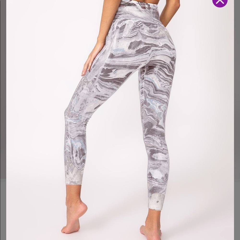 DEVALA NAKED HIGH WAIST - marble collection - M